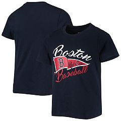 Youth Under Armour Heathered Gray Boston Red Sox Wordmark