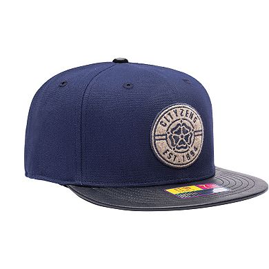 Men's Navy Manchester City Swatch Fitted Hat
