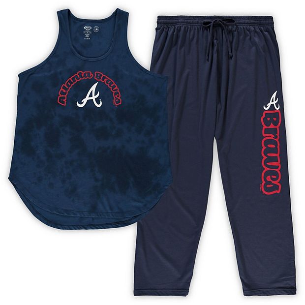 Lids Atlanta Braves Concepts Sport Women's Plus Tank Top & Shorts