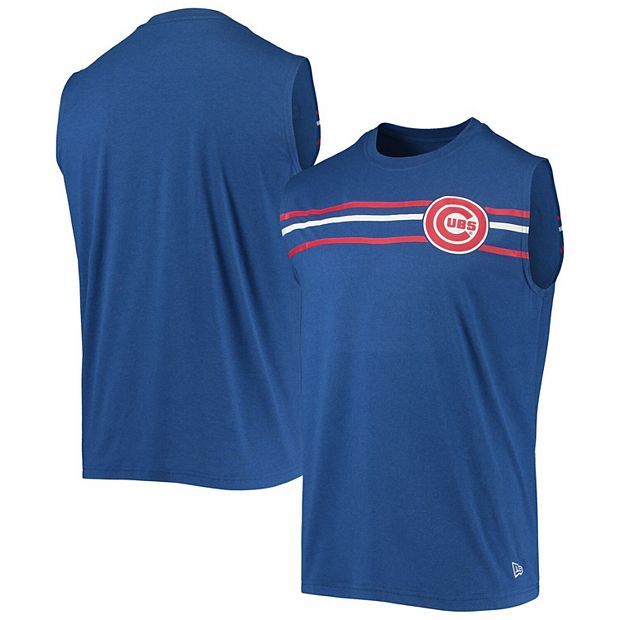 Men's Chicago Cubs New Era Royal Long Sleeve T-Shirt