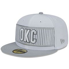 Oklahoma City Thunder New Era 2022 NBA Draft 9FIFTY Snapback Adjustable Hat  - Cream/Blue