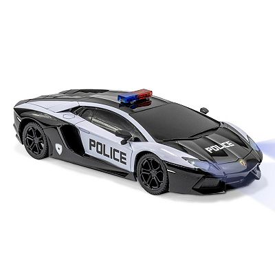CMJ RC Cars Lamborghini Aventador Police Car Remote Control