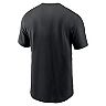 Men's Nike Black Toronto Blue Jays Camo Logo Team T-Shirt