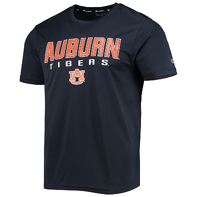 Men's Champion Navy Auburn Tigers Stack T-Shirt