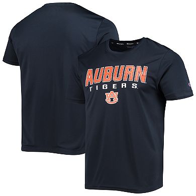 Men's Champion Navy Auburn Tigers Stack T-Shirt