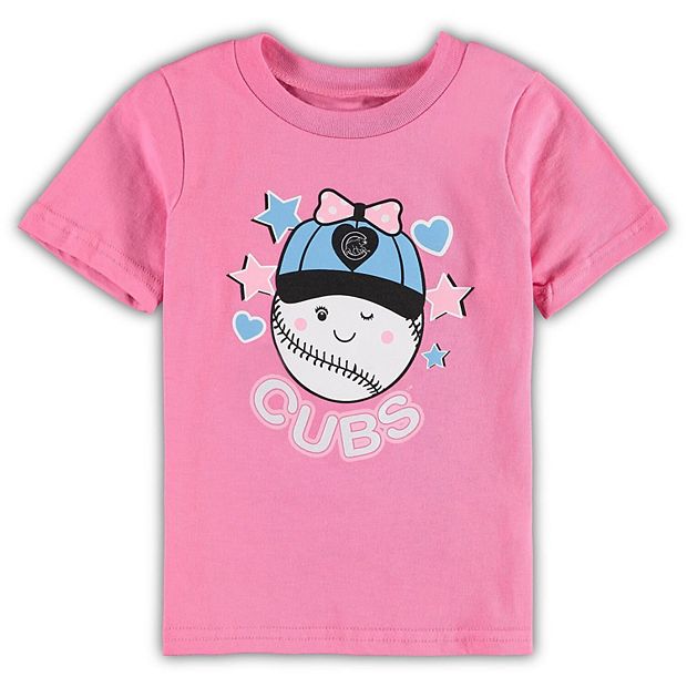 Chicago Cubs Triple Scoop Tee Shirt 18M / White