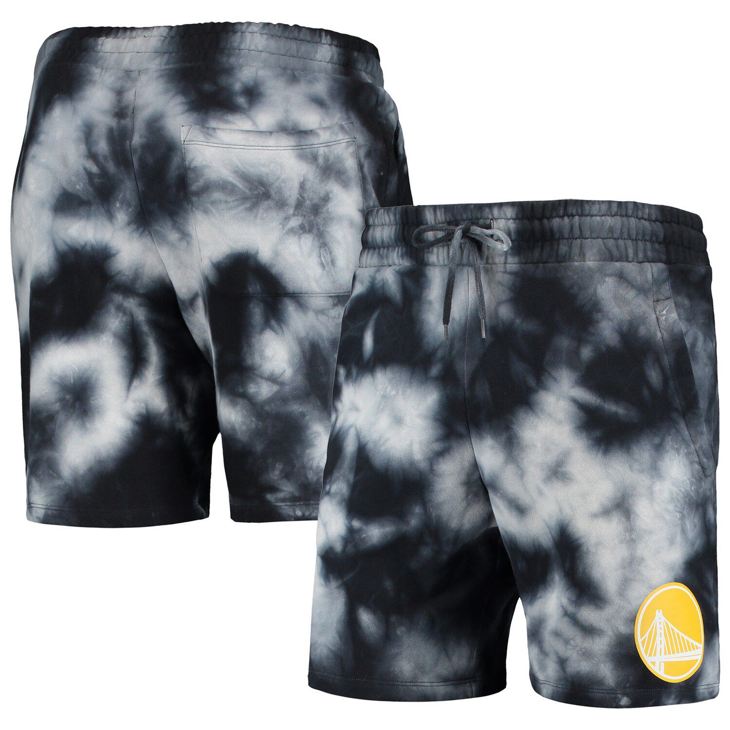 Men's New Era Navy Dallas Cowboys Tie-Dye Shorts