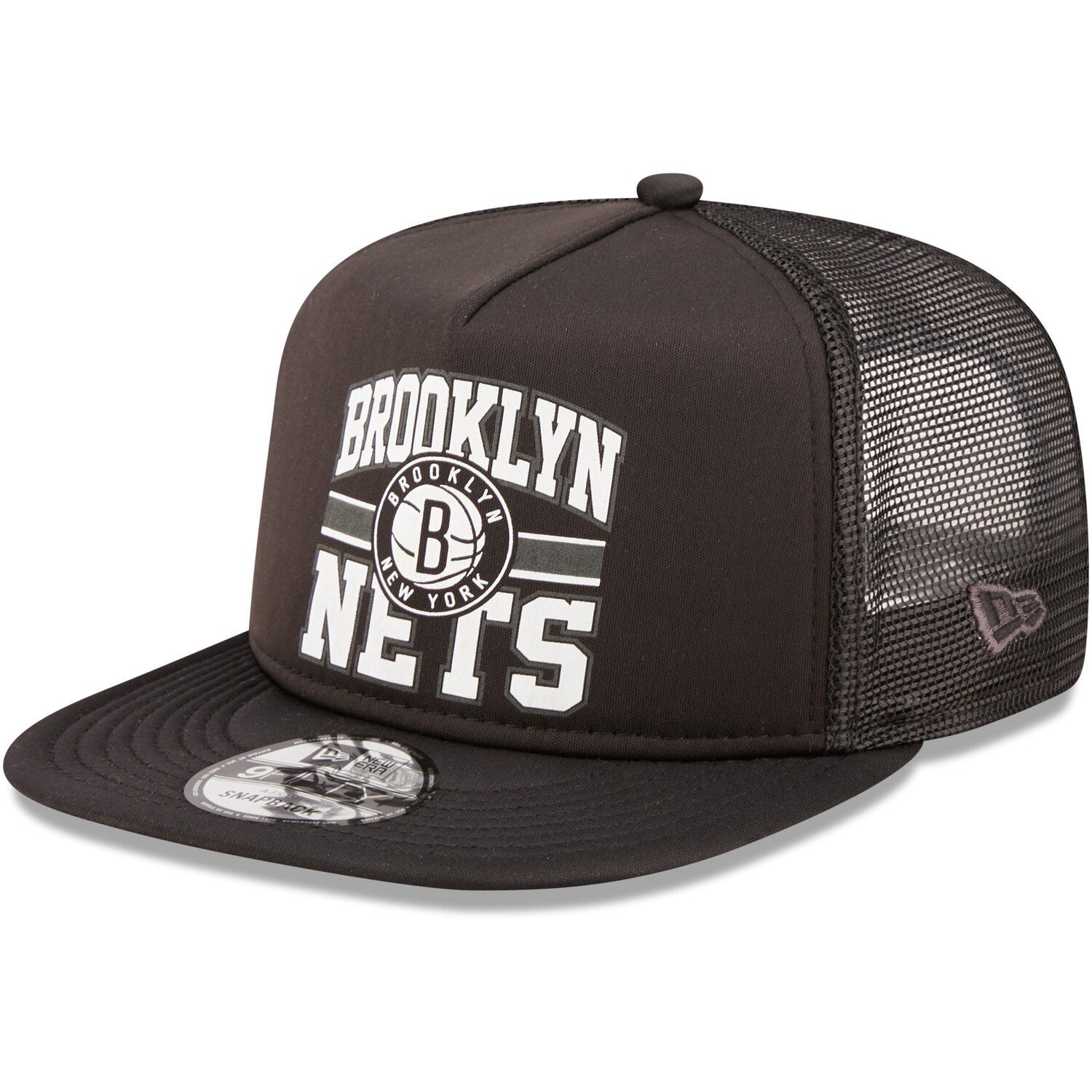 brooklyn nets trucker hat