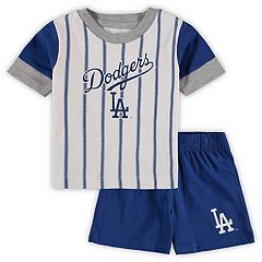 Lids Los Angeles Dodgers Toddler Batters Box T-Shirt & Pants Set -  Royal/White