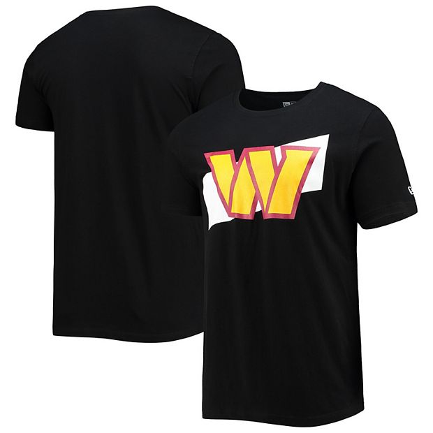 Men's New Era Black Washington Commanders T-Shirt