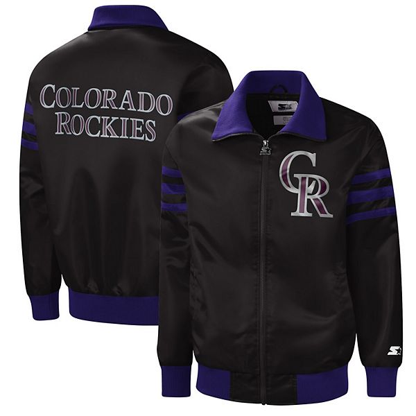 Colorado Rockies Satin Purple Jacket