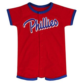 Infant Red Philadelphia Phillies Power Hitter Romper