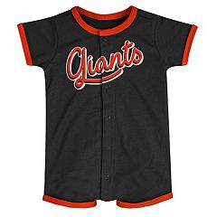 Concepts Sport White San Francisco Giants Reel Pinstripe Knit Romper