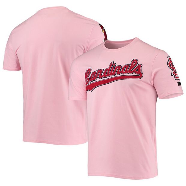 Men's Pro Standard Pink St. Louis Cardinals Club T-Shirt