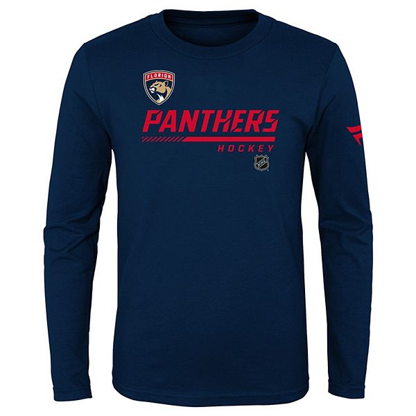 Florida Panthers Women's Insight Long Sleeve Crop Shirt