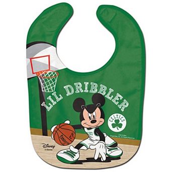 WinCraft Boston Celtics Disney Mickey All Pro Baby Bib