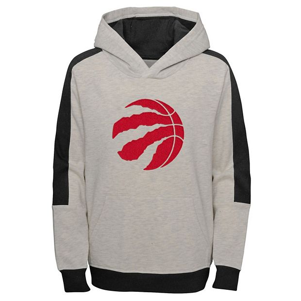 Outerstuff Youth Heathered Gray Toronto Raptors Lived in Pullover Hoodie