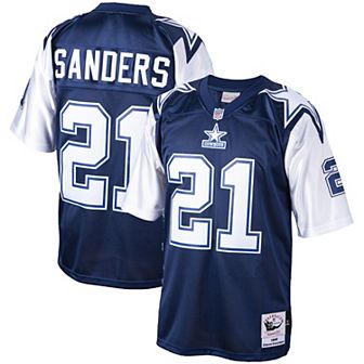 Men's Mitchell & Ness Deion Sanders Navy Dallas Cowboys 1995 Authentic Retired Player Jersey