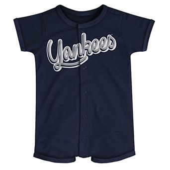 Infant Navy New York Yankees Power Hitter Romper