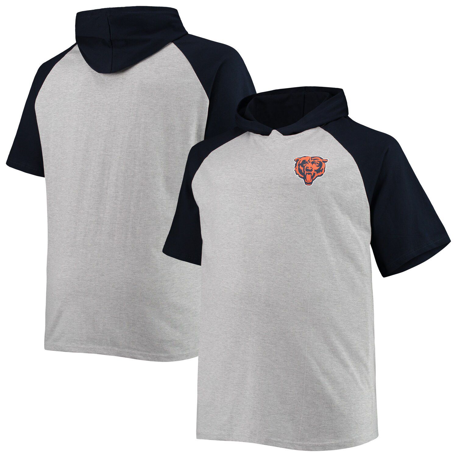 Chicago Bears New Era Women's Training Camp Raglan V-Neck T-Shirt