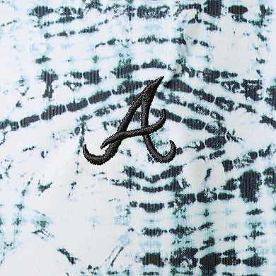 Men's Antigua Navy Atlanta Braves Vivid Polo