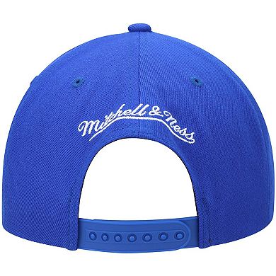 Men's Mitchell & Ness Blue Sacramento Kings Hardwood Classics Team Ground 2.0 Snapback Hat