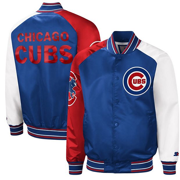 Chicago Cubs Youth Royal Satin Jacket