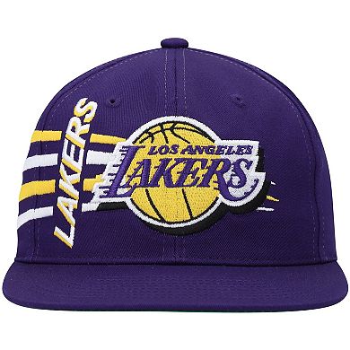 Men's Mitchell & Ness Purple Los Angeles Lakers Retro Bolt Deadstock Snapback Hat