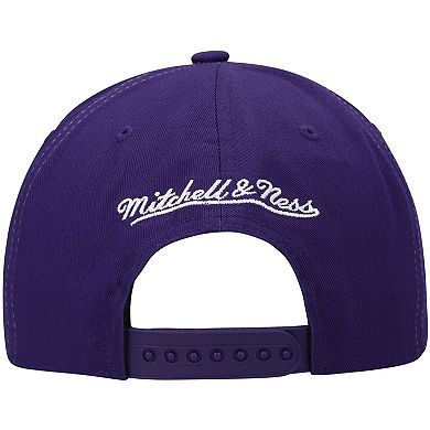 Men's Mitchell & Ness Purple Los Angeles Lakers Retro Bolt Deadstock Snapback Hat