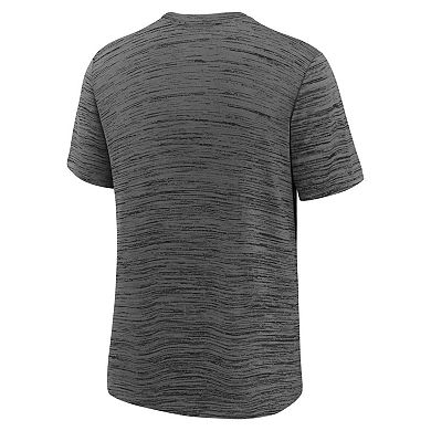 Youth Nike Charcoal Chicago White Sox Authentic Collection Practice Velocity Space-Dye Performance T-Shirt