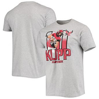Men's Original Retro Brand Cooper Kupp Heathered Gray Eastern Washington Eagles Player T-Shirt