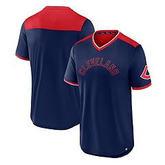 Men's Mitchell & Ness Navy/Red Cleveland Indians Leading Scorer