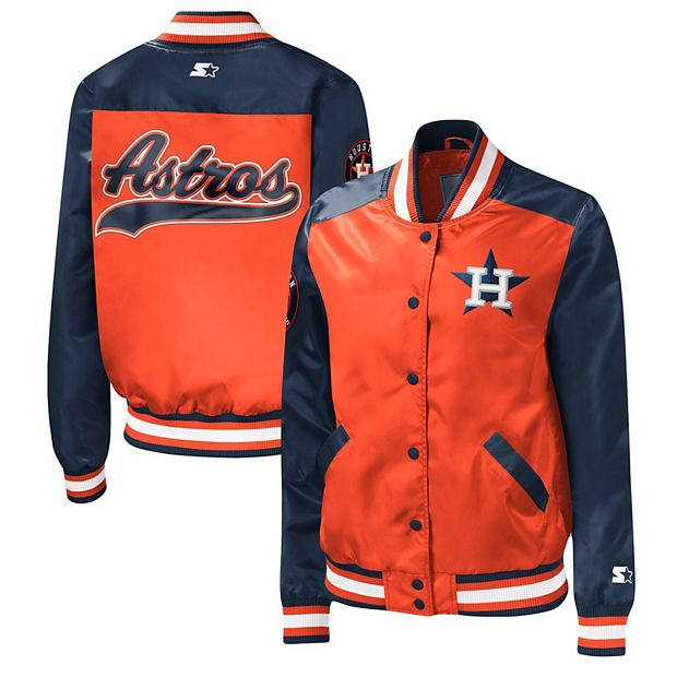 Women's Starter Orange Houston Astros The Legend Full-Snap Jacket