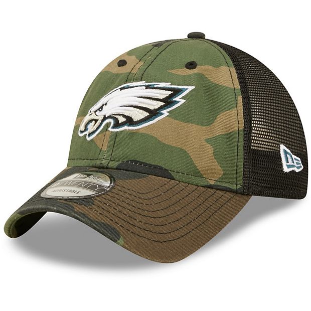 Youth New Era Camo Philadelphia Eagles 9TWENTY Adjustable Hat