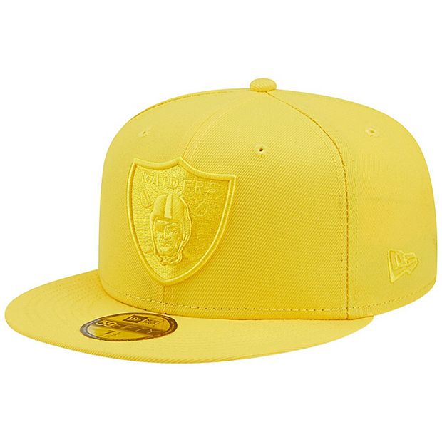 Men's New Era Yellow Boston Red Sox Icon Color Pack 59FIFTY Fitted Hat