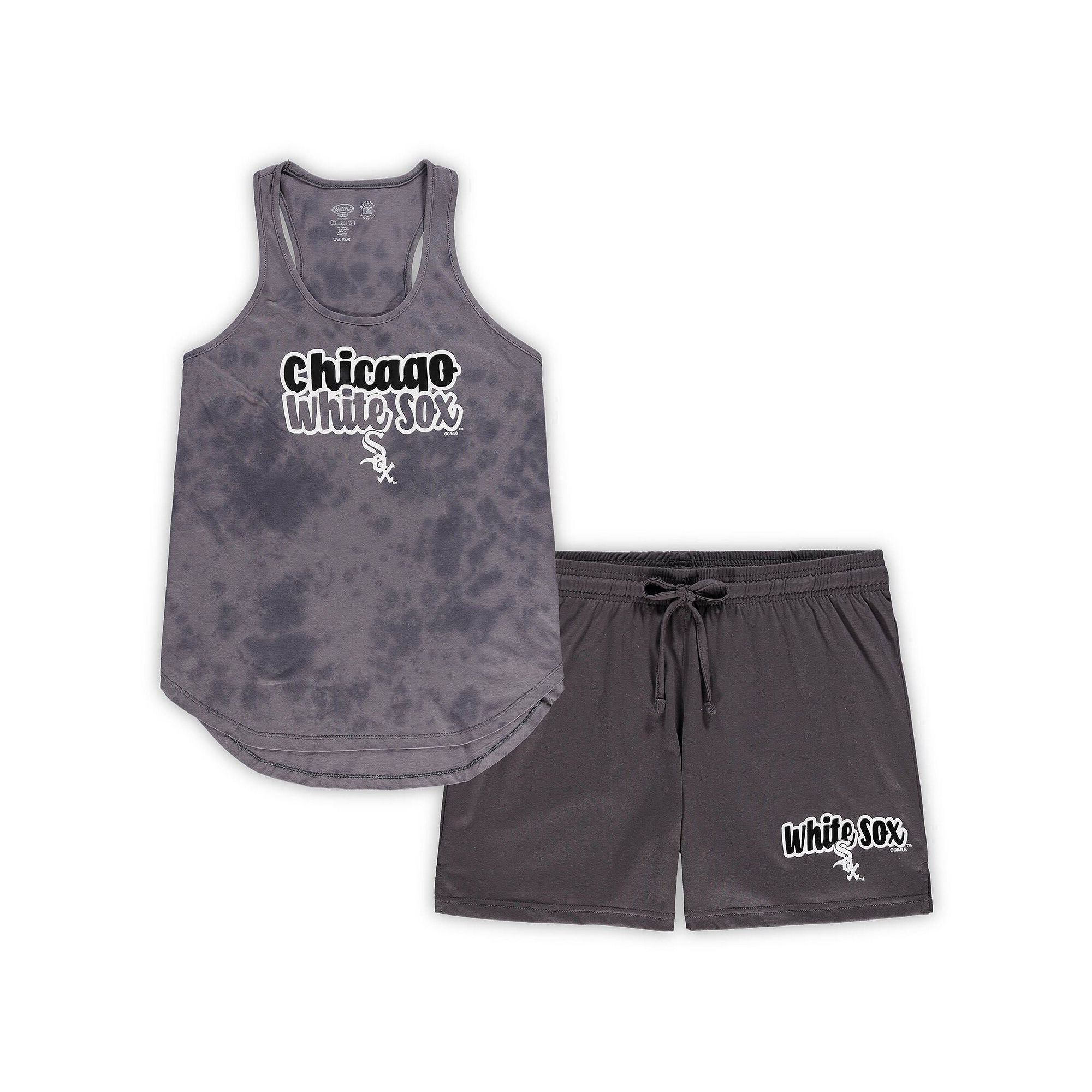 Womens Concepts Sport Charcoal Chicago White Sox Plus Size Cloud Tank Top 