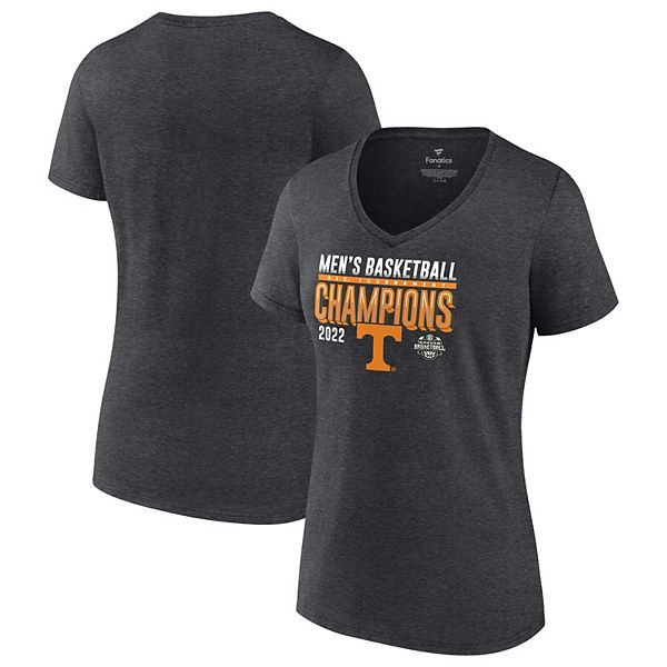 Women's Fanatics Branded Heathered Charcoal Tennessee Volunteers