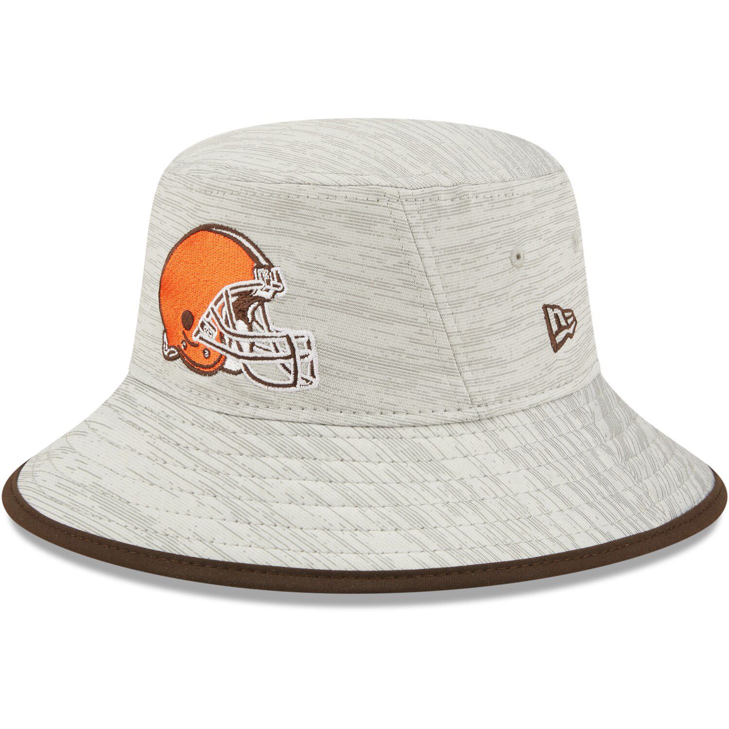 Men's New Era Graphite Cleveland Browns Throwback Storm 39THIRTY Flex Hat