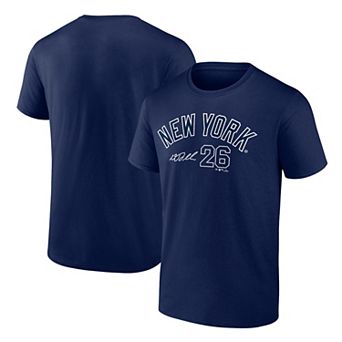 Men's Fanatics Branded DJ LeMahieu Navy New York Yankees Player Name & Number T-Shirt