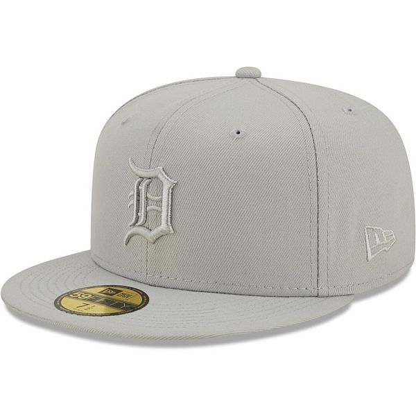 Men's New Era Gray Detroit Tigers Color Pack 59FIFTY Fitted Hat