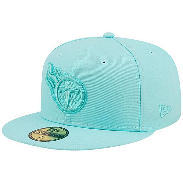 Bestudeer Worstelen bezig Men's New Era Mint Tennessee Titans Color Pack II 59FIFTY Fitted Hat