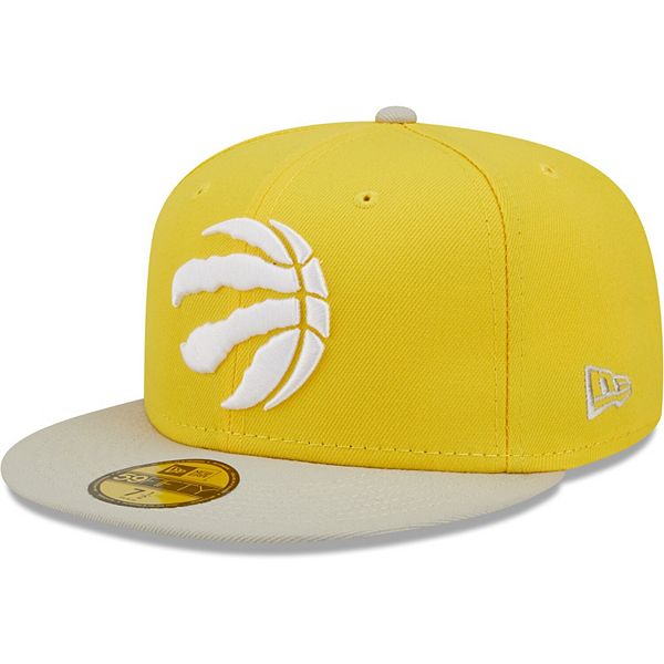 Men's Los Angeles Lakers New Era Yellow Color Pack 59FIFTY Fitted Hat