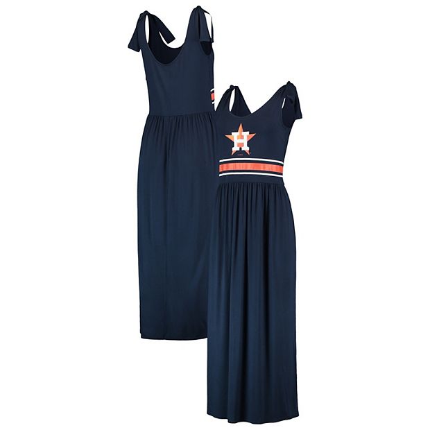 Houston Fan Dress (navy) - Girls