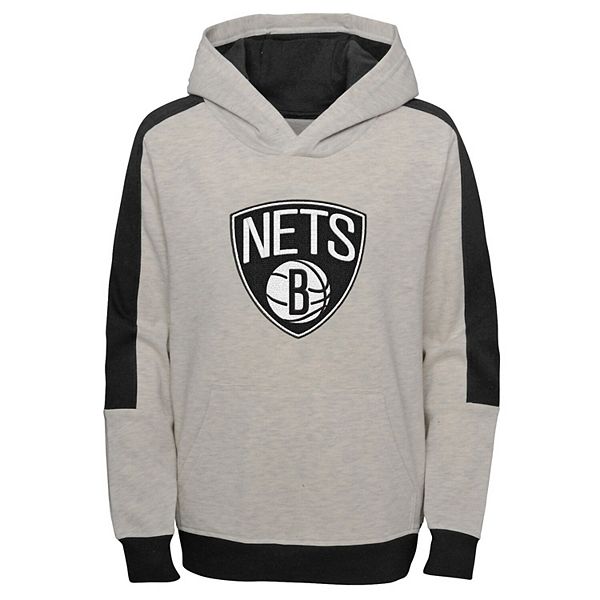 Youth Heathered Gray Nets Lived Pullover