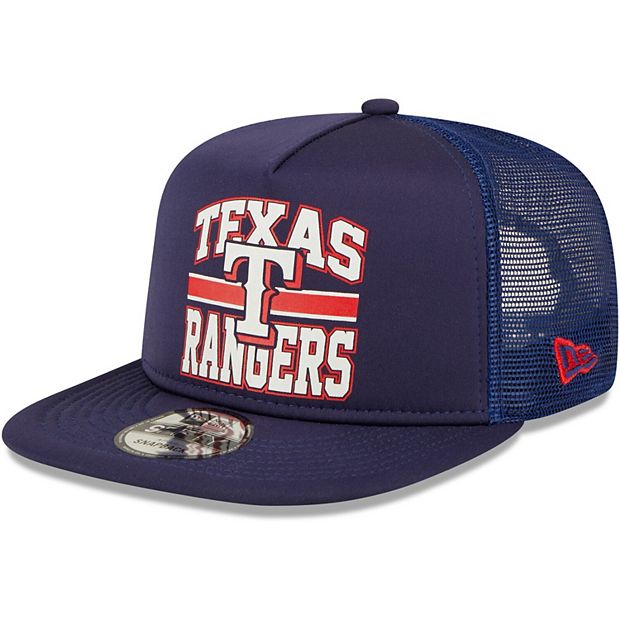 New Era Houston Texans Crest 9FIFTY Mens Snapback Hat White Blue