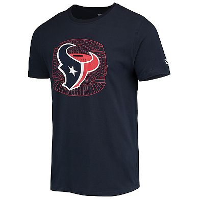 Men's New Era Navy Houston Texans Stadium T-Shirt
