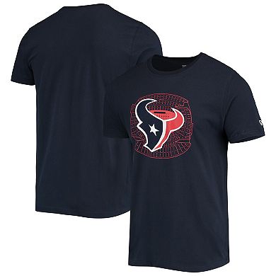 Men's New Era Navy Houston Texans Stadium T-Shirt