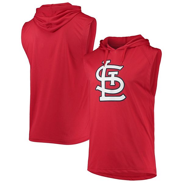 St. Louis Cardinals Cutter & Buck Prospect Textured Stretch Big