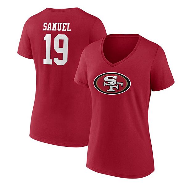 Women's Fanatics Branded Deebo Samuel Scarlet San Francisco 49ers ...