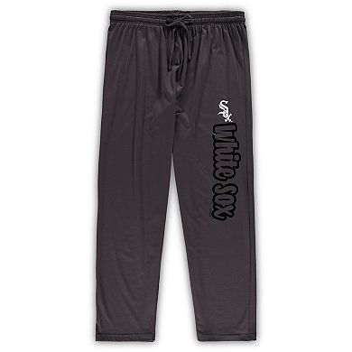 Women's Concepts Sport Charcoal Chicago White Sox Plus Size Jersey Tank Top & Pants Sleep Set